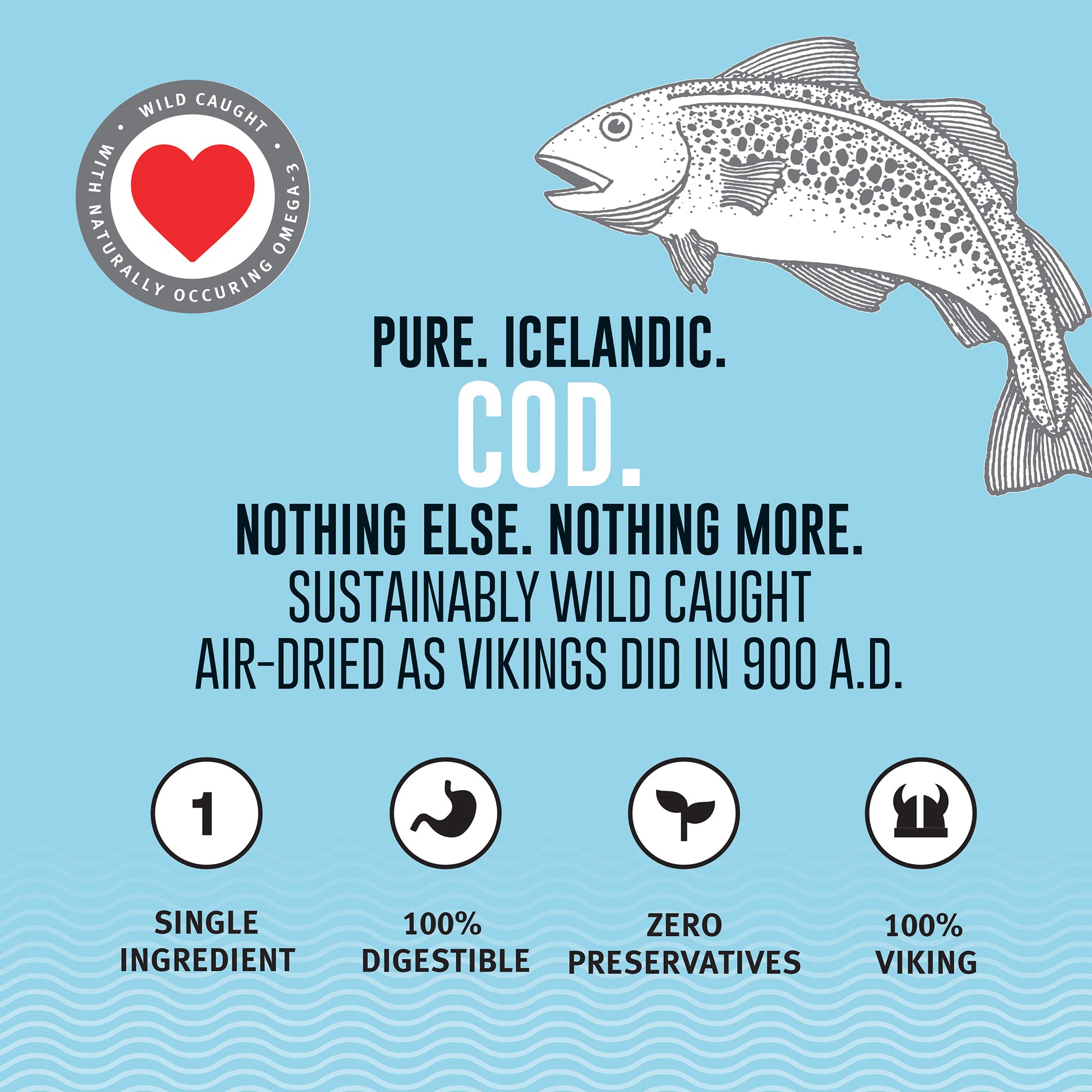 Icelandic+ piel sana y brillante gracias a Omega-3 y proteína del pescado.