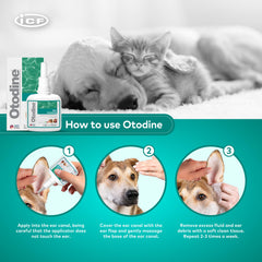 ICF Otodine: lavado profundo del canal para higiene más completa
