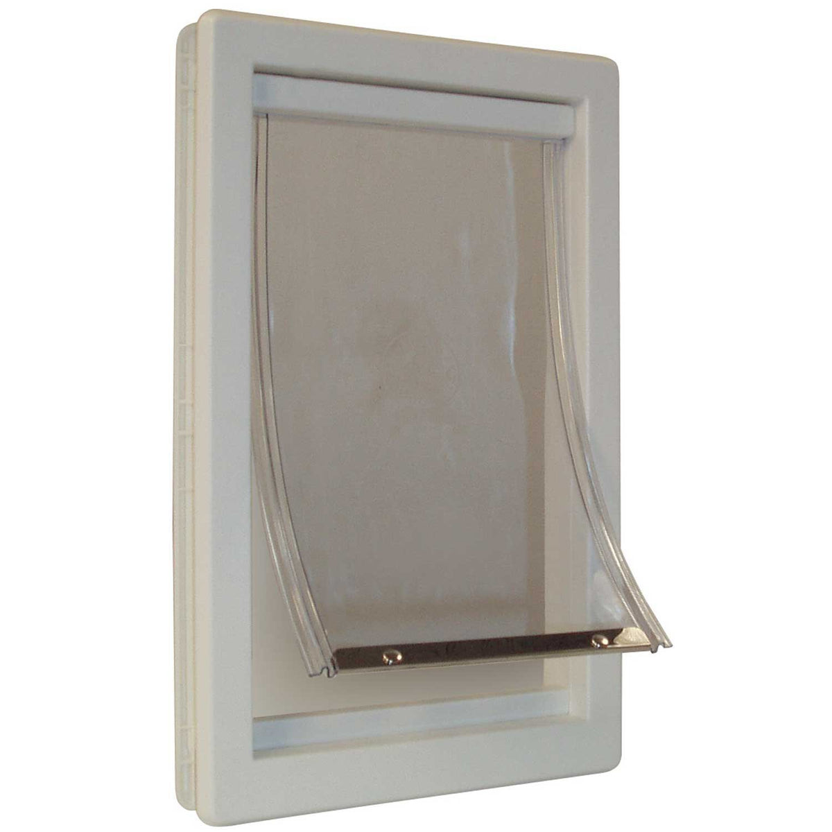 Puerta Ideal Pet con marco telescópico adaptable para diferentes grosores.