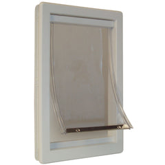 Ideal Pet Puerta para gatos tapa blanda protegiendo patitas y facilidad de uso