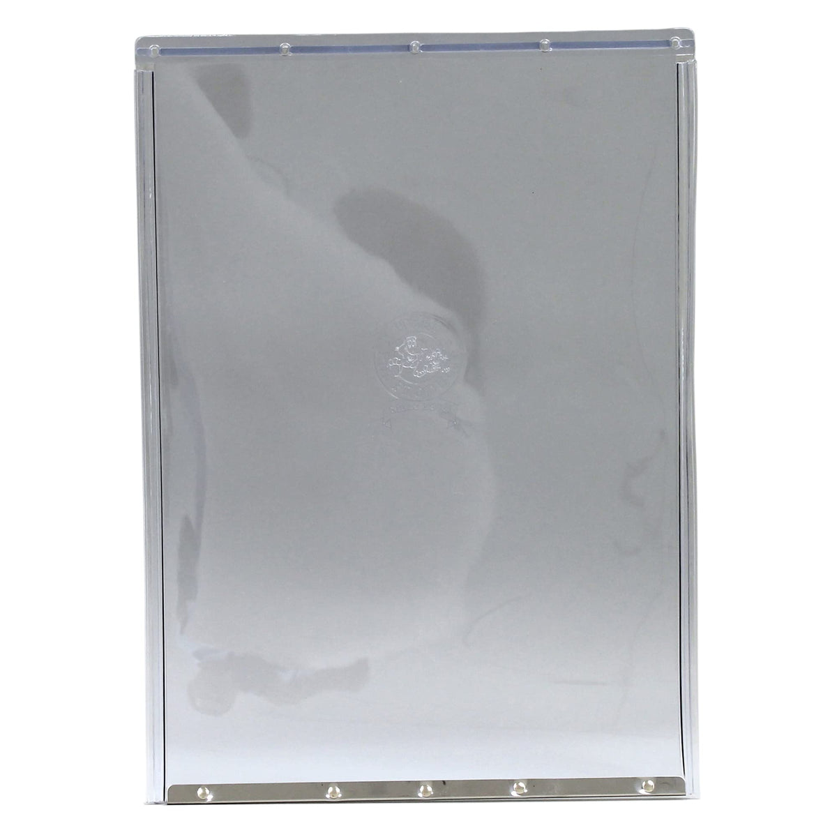 Ideal Pet Products repuesto de flap de vinilo claro para puertas, mejora visibilidad y facilidad de uso.