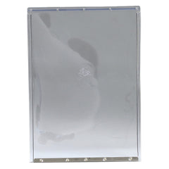 Ideal Pet Products repuesto de flap de vinilo claro para puertas, mejora visibilidad y facilidad de uso.