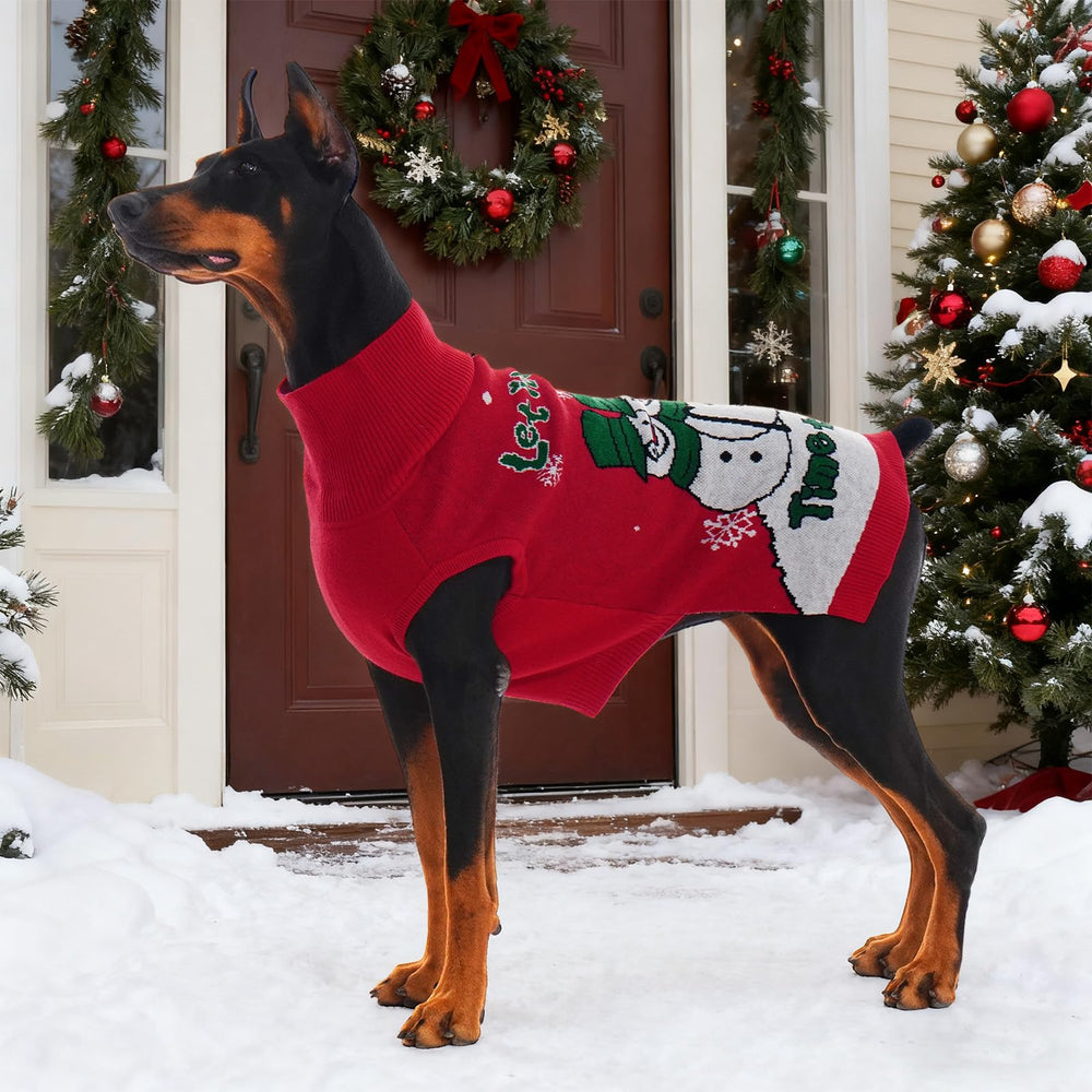 IECOii sueter navideño para exteriores, perfecto para paseos en invierno.