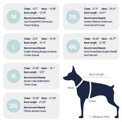 IECOii sudadera para perros grandes, vista trasera, estilo sencillo