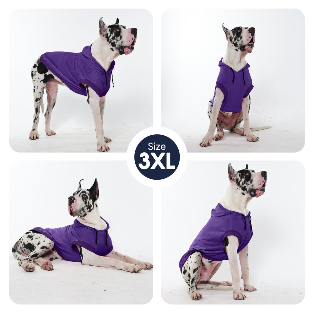 IECOii sudadera para perros grandes, lavado a máquina fácil de cuidar