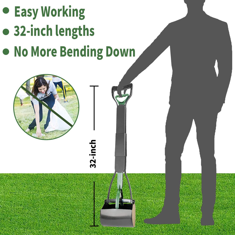 ienjoyed pooper scooper con dientes cerrados para evitar fugas