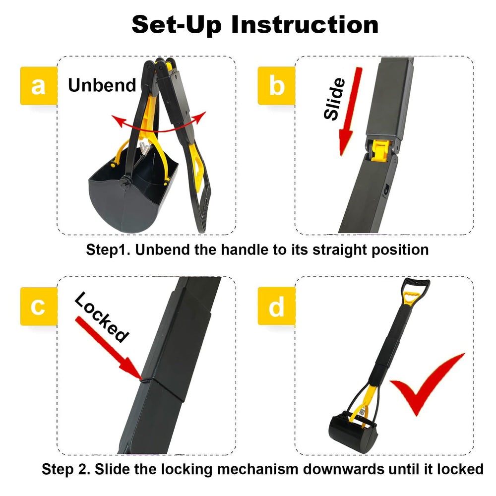 ienjoyed pooper scooper uso exterior jardin para mantener el area limpia