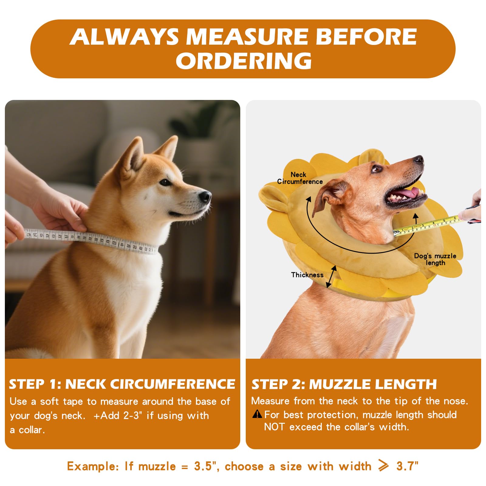 IEUUMLER collar inflable tamaño-ajuste se adapta a cuellos