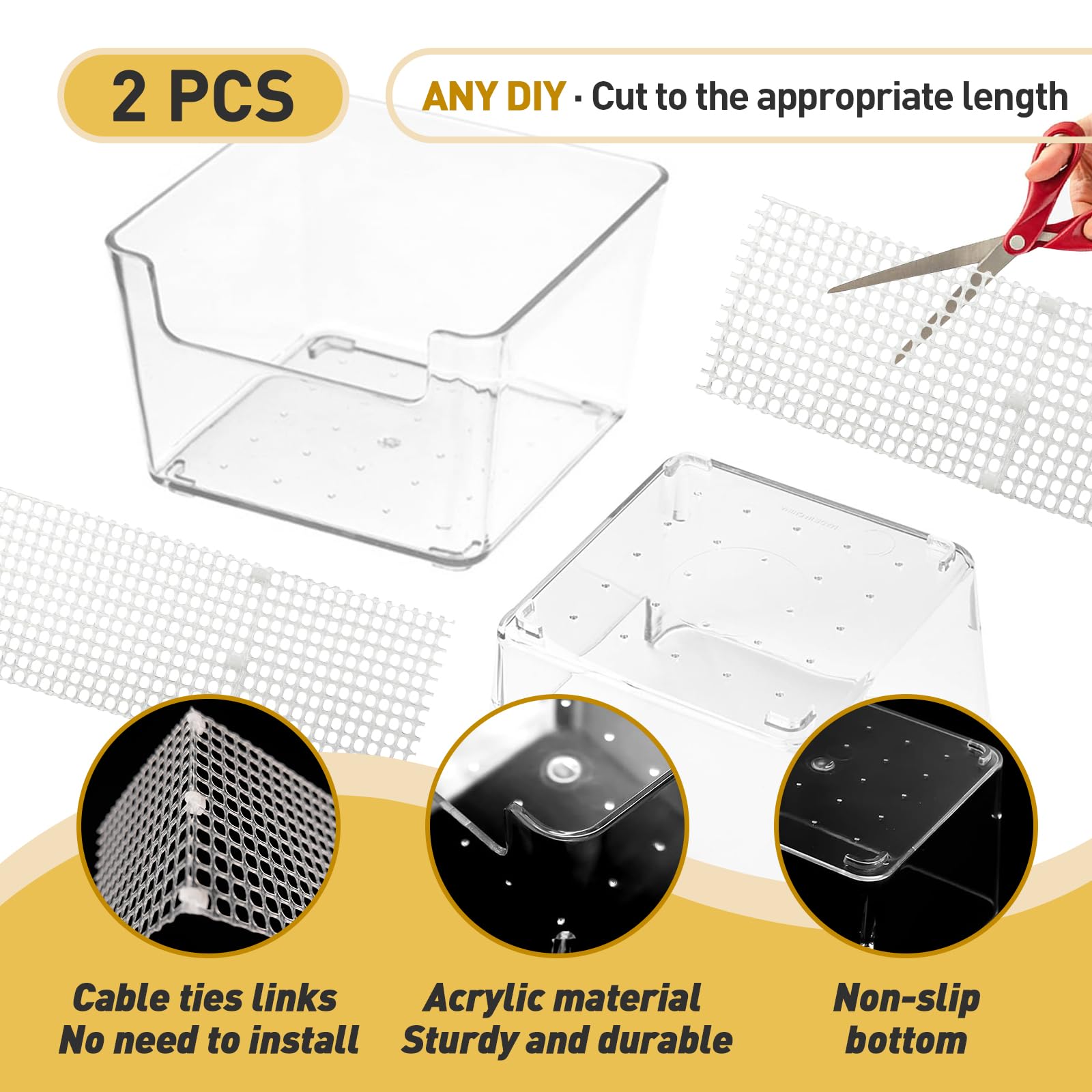 Iffitya accesorios completos cangrejo ermitaño: kit listo para montar y usar.
