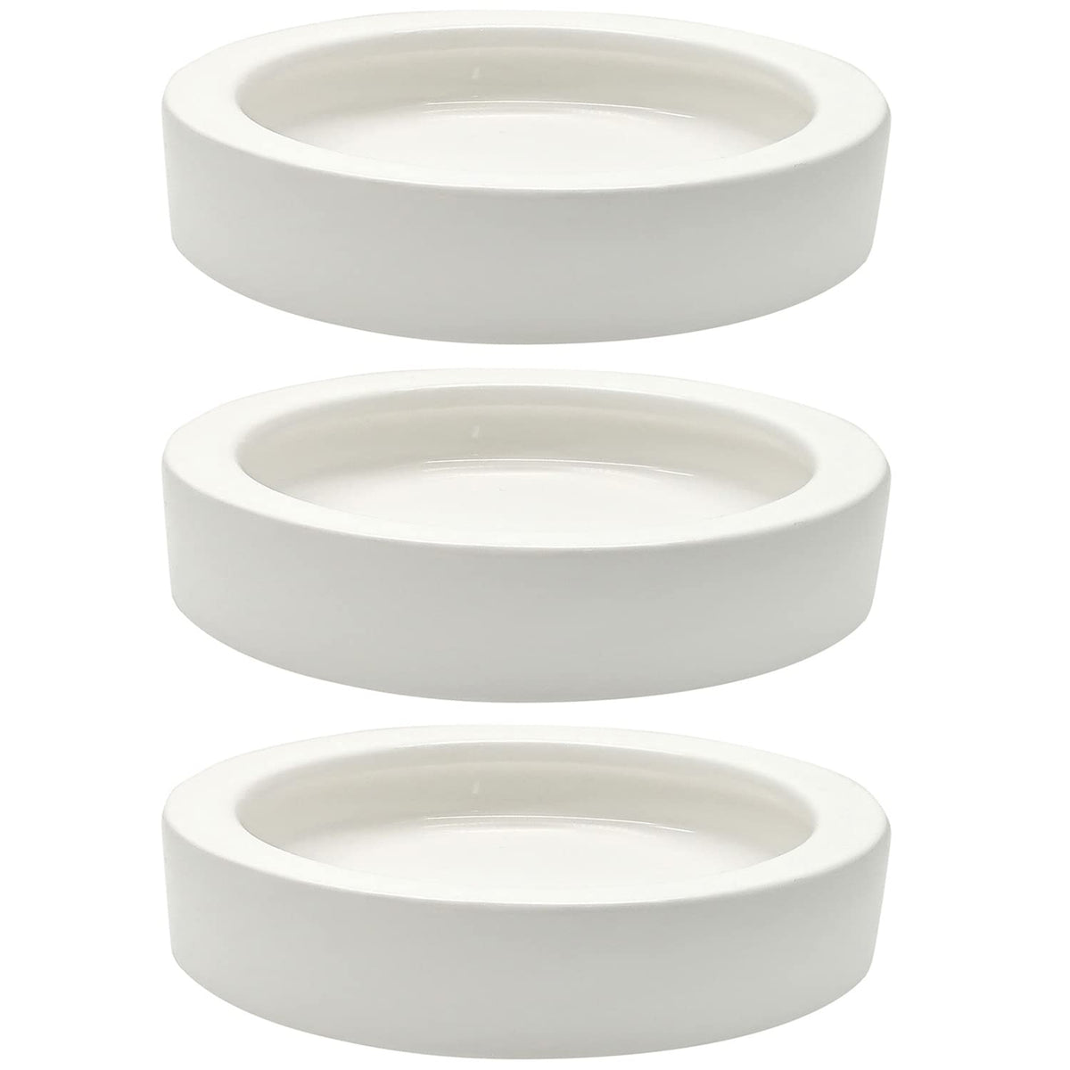 iHomeSet tazones alimento reptil cerámico para alimentación estable y segura