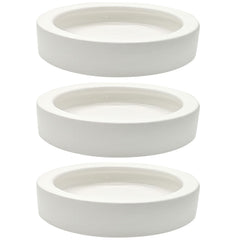 iHomeSet tazones alimento reptil cerámico para alimentación estable y segura