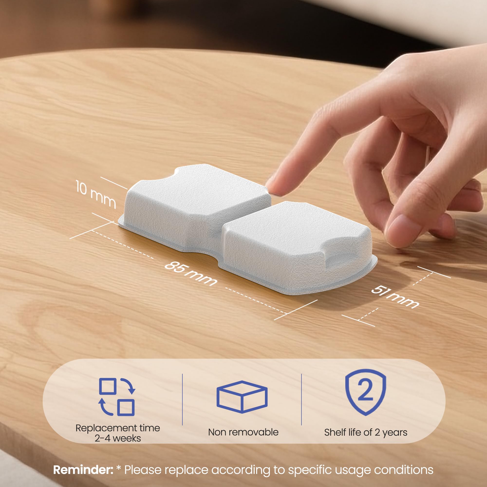 IHOUONE reemplazo de filtros para mantenimiento cómodo y rápido.