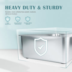 IKITCHEN caja de arena para gatos, esquinas redondeadas para mayor seguridad.