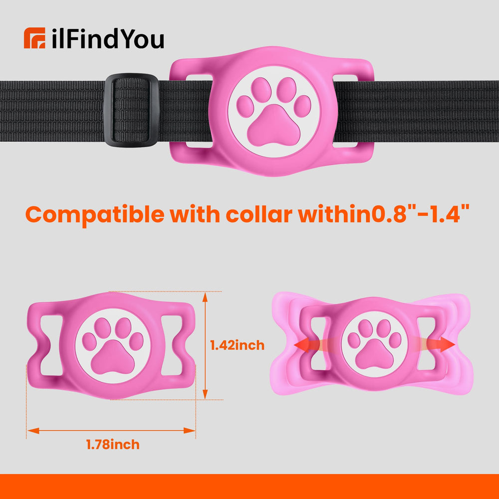 ILFINDYOU instalación fácil: guía paso a paso para colocar en el collar.
