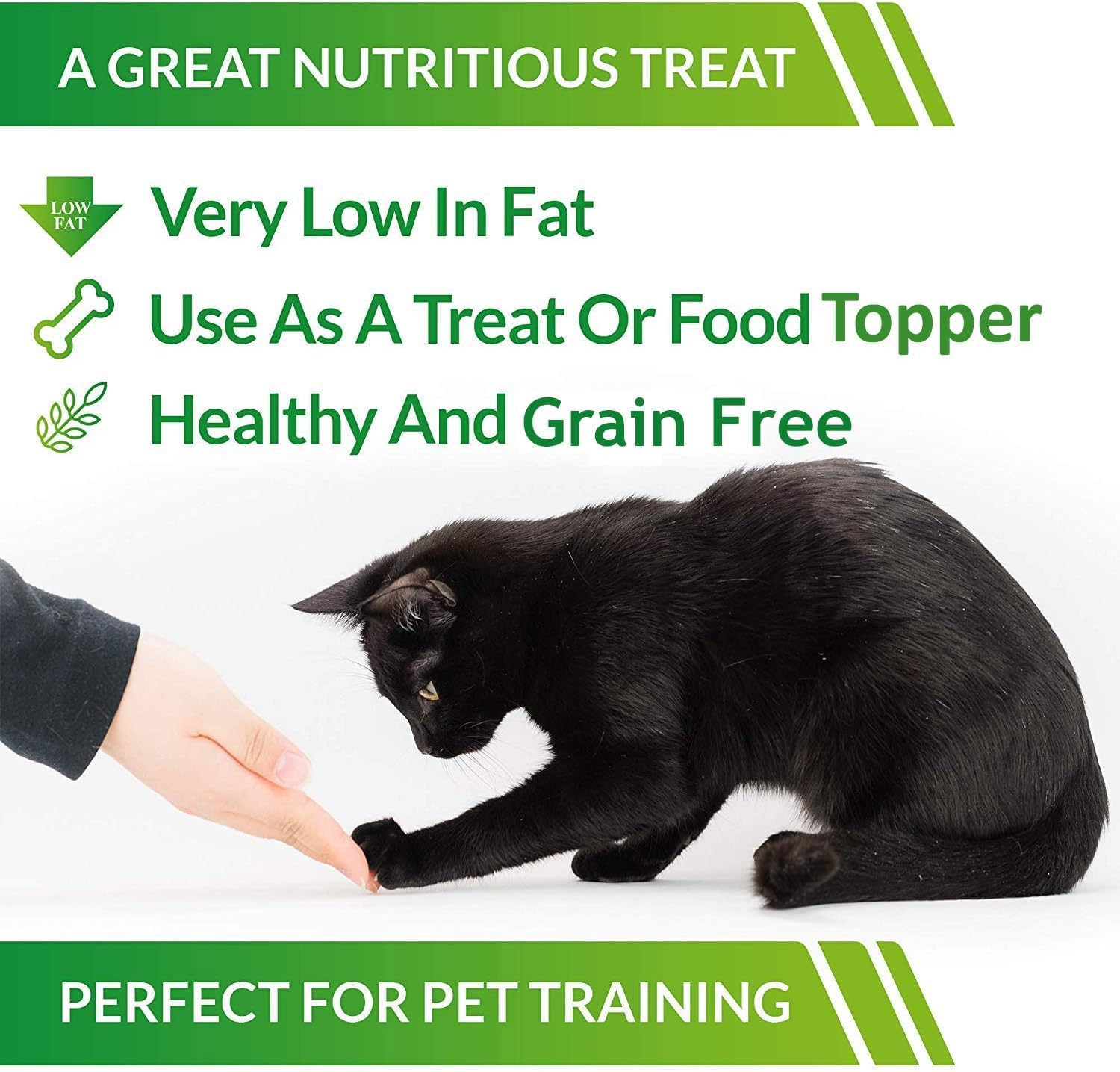 Life Essentials By Cat-Man-Doo - Freeze Dried Chicken Treats for Dogs and Cats, 56 g