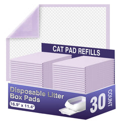 Almohadillas IMMCUTE para gatos en tamaño 16,9 x 11,4 pulgadas para ajuste cómodo.
