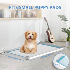 IMMCUTE bordes elevados para contener orina y proteger el suelo