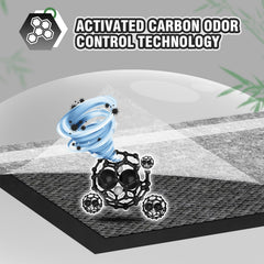 IMMCUTE pad-entrenamiento xl36x36 carbón activado para neutralizar olores.