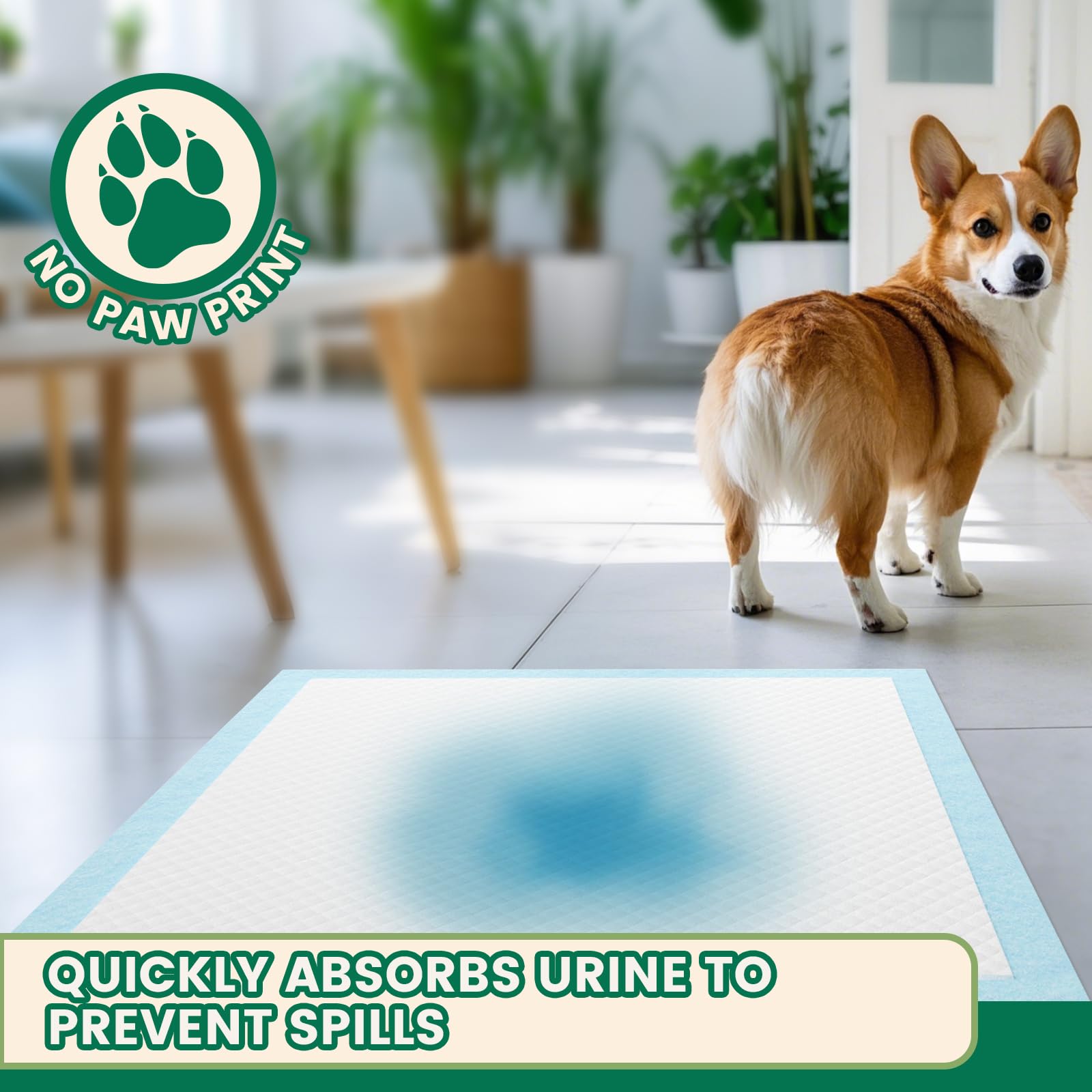 IMMCUTE pads grandes 30x28, ideal para perros grandes.