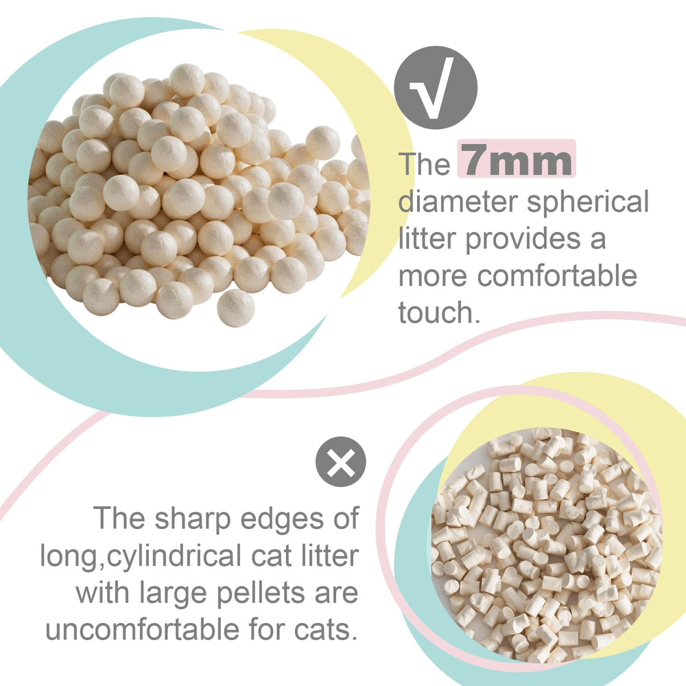IMMHABI pellets 7mm facilita la limpieza y el orden en casa.