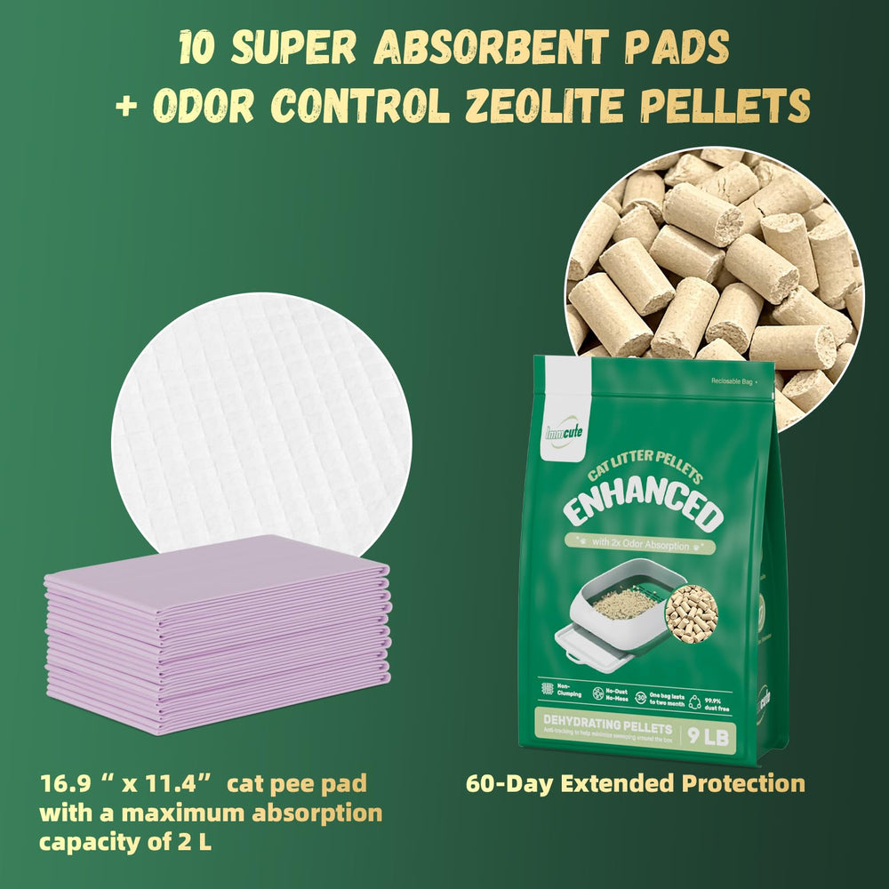 IMMCUTE almohadillas de orina 10 unidades para absorción
