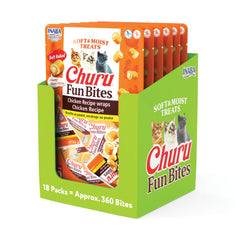 INABA Churu Fun Bites, centro cremoso para premiar con sabor