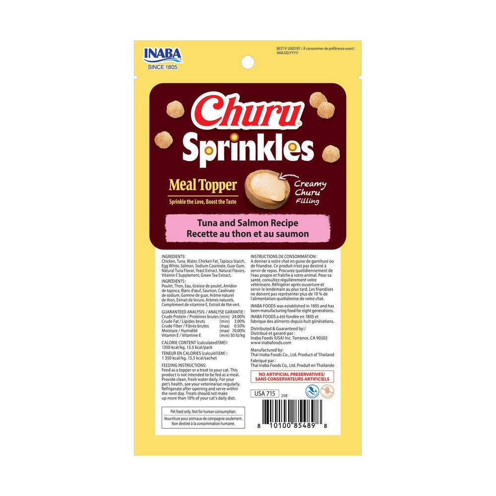 INABA Churu Sprinkles es ideal para premiar durante entrenamientos.