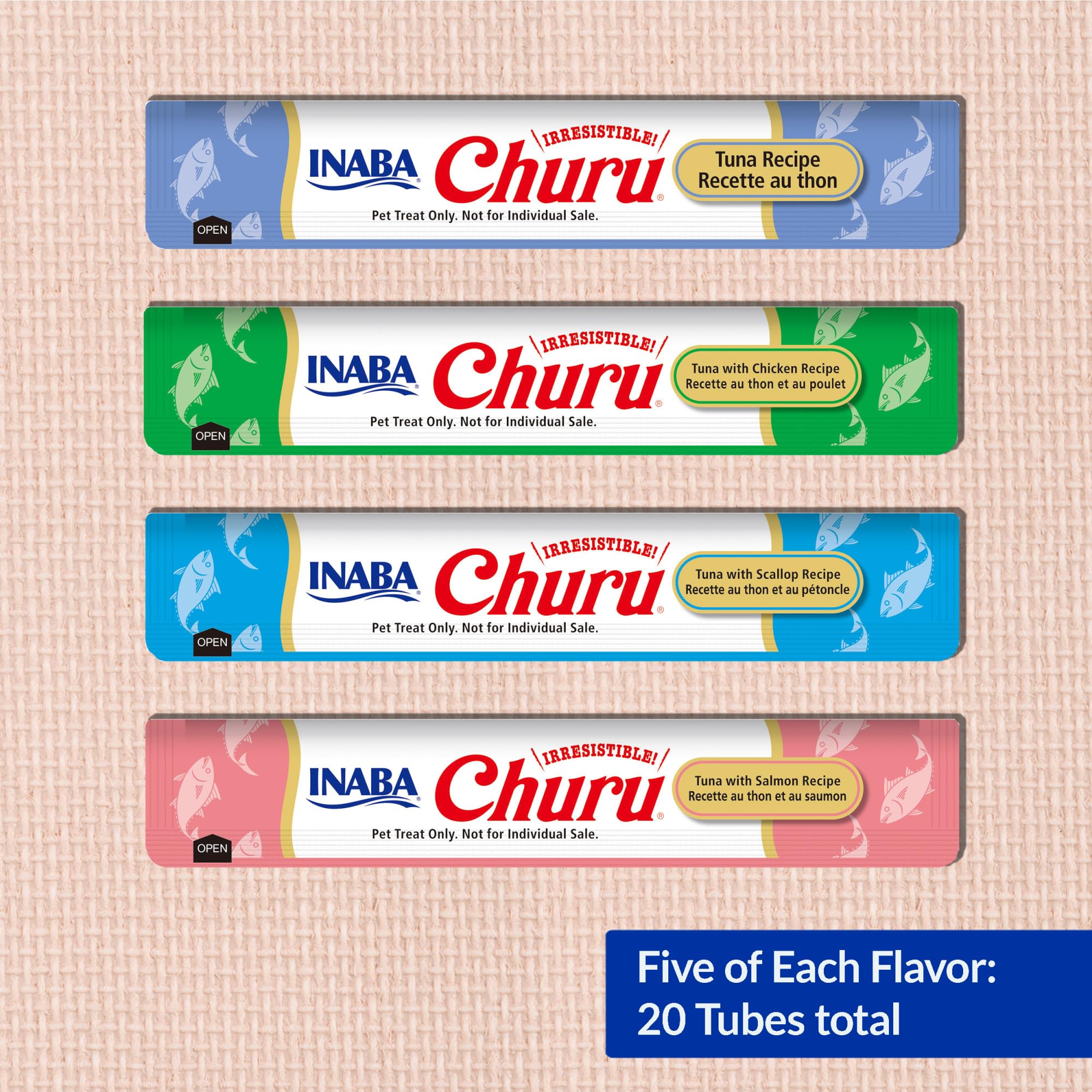 INABA Churu topper húmedo para complementar comidas de gato