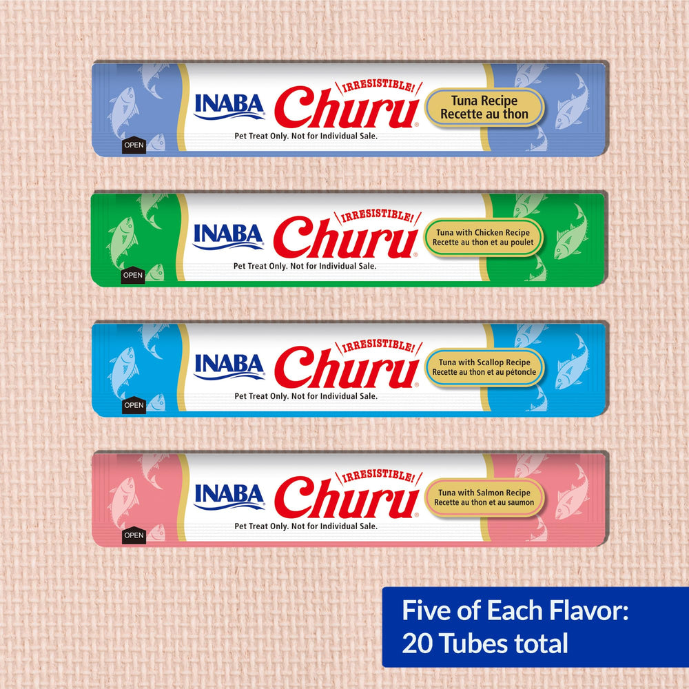 INABA Churu topper húmedo para complementar comidas de gato