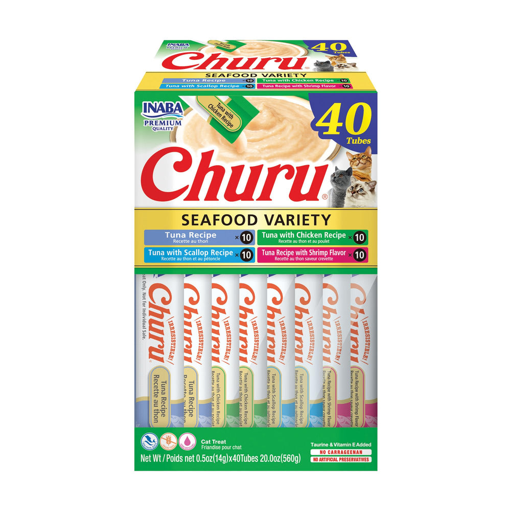 INABA Churu: tubo crema sabor atún, ideal para alimentar a mano