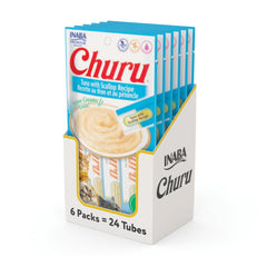 INABA Churu: tubo cremoso de atún para premiar con porciones controladas.