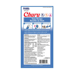 INABA Churu puré de atún, textura cremosa lista para untar.