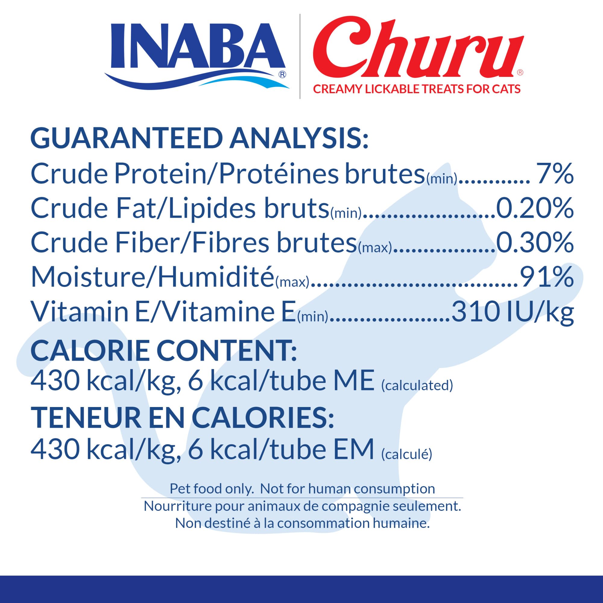 INABA Churu variedad de sabores de atún, para distintos gustos.