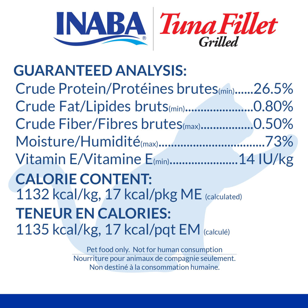 Morceaux thon à donner à la main pour interaction.