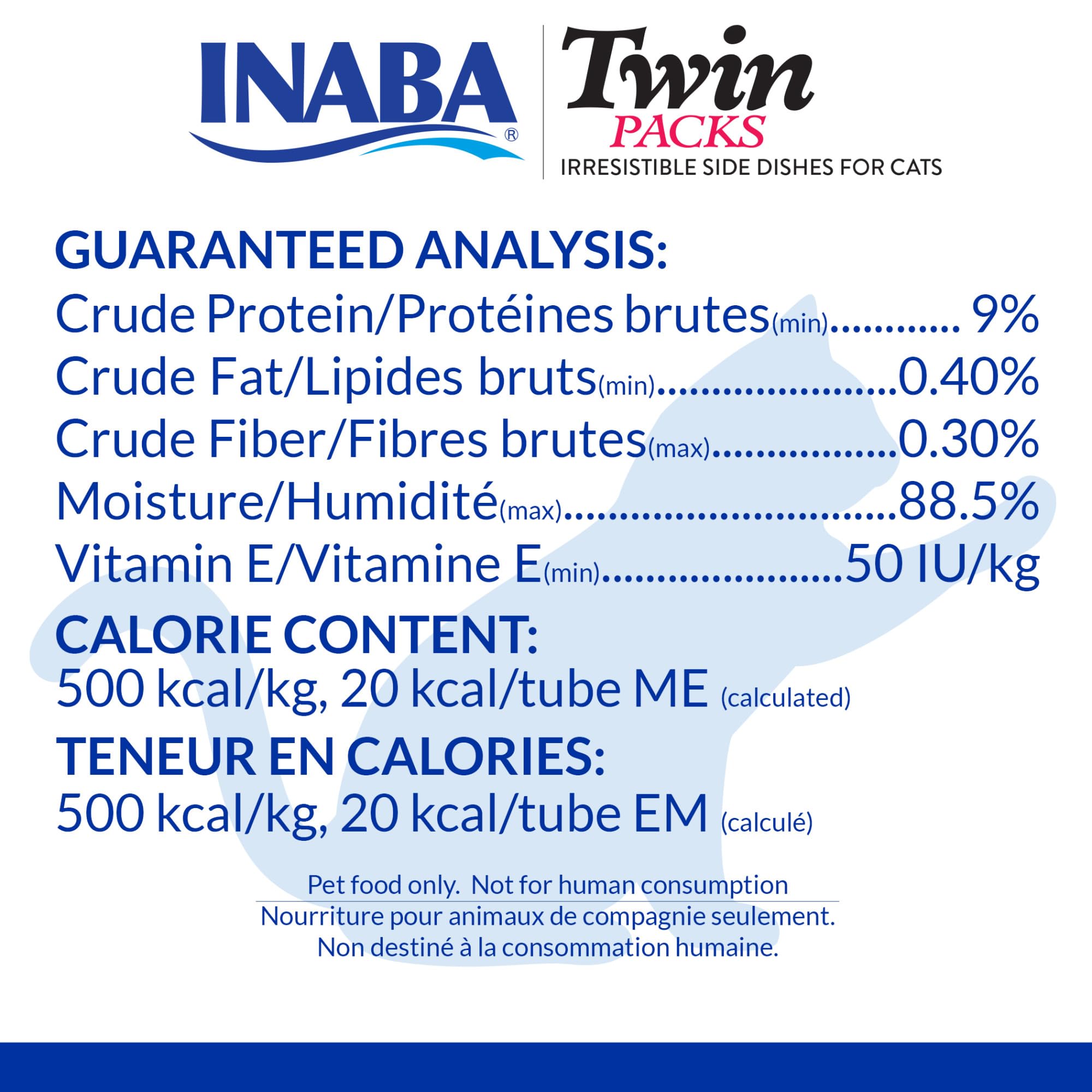 INABA Twin Packs sin granos ni conservantes, opción de snack equilibrado