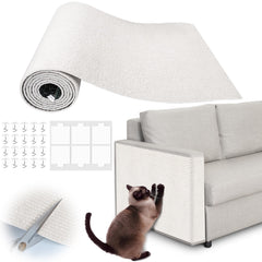 Inchoco protector para muebles de gato crema blanco protege sofás y muebles.