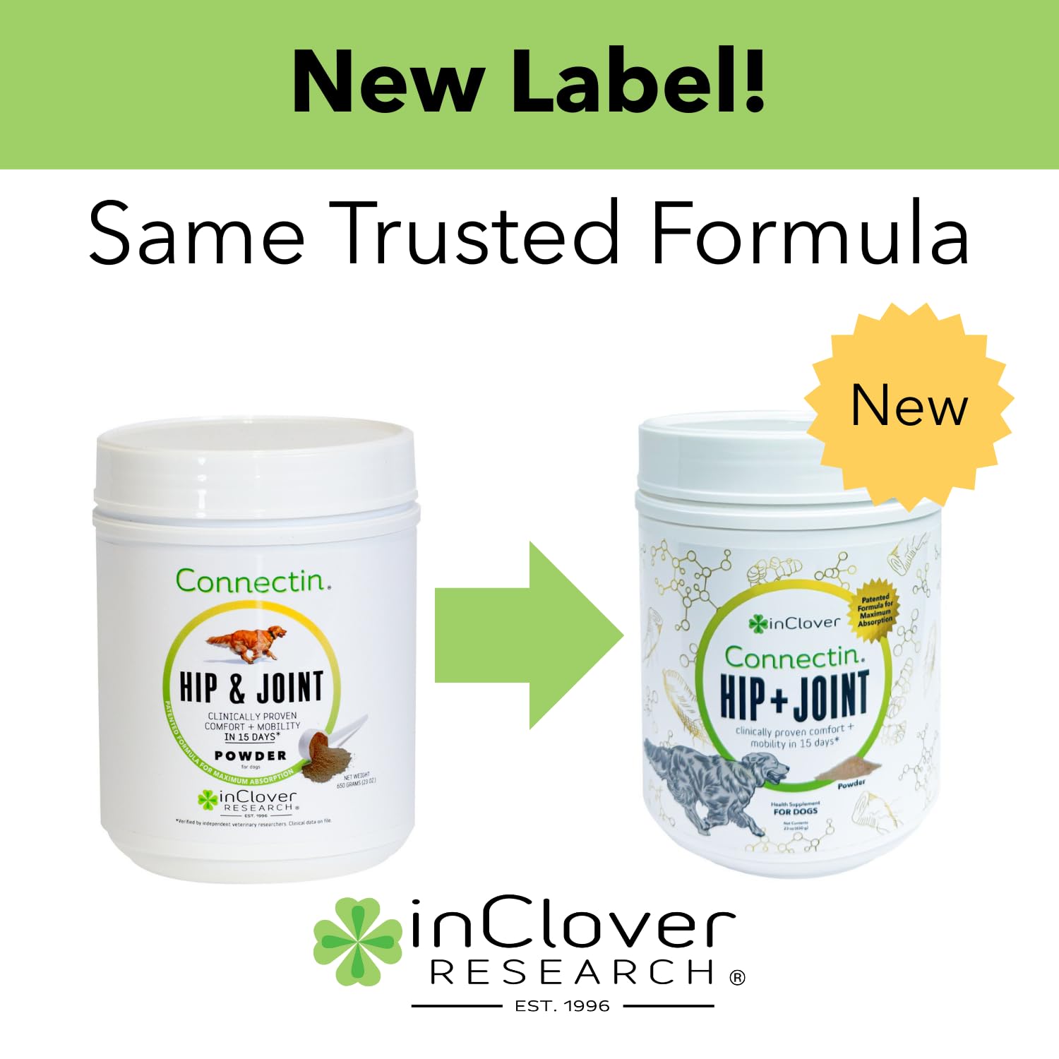 InClover Connectin 12oz envase para uso diario.