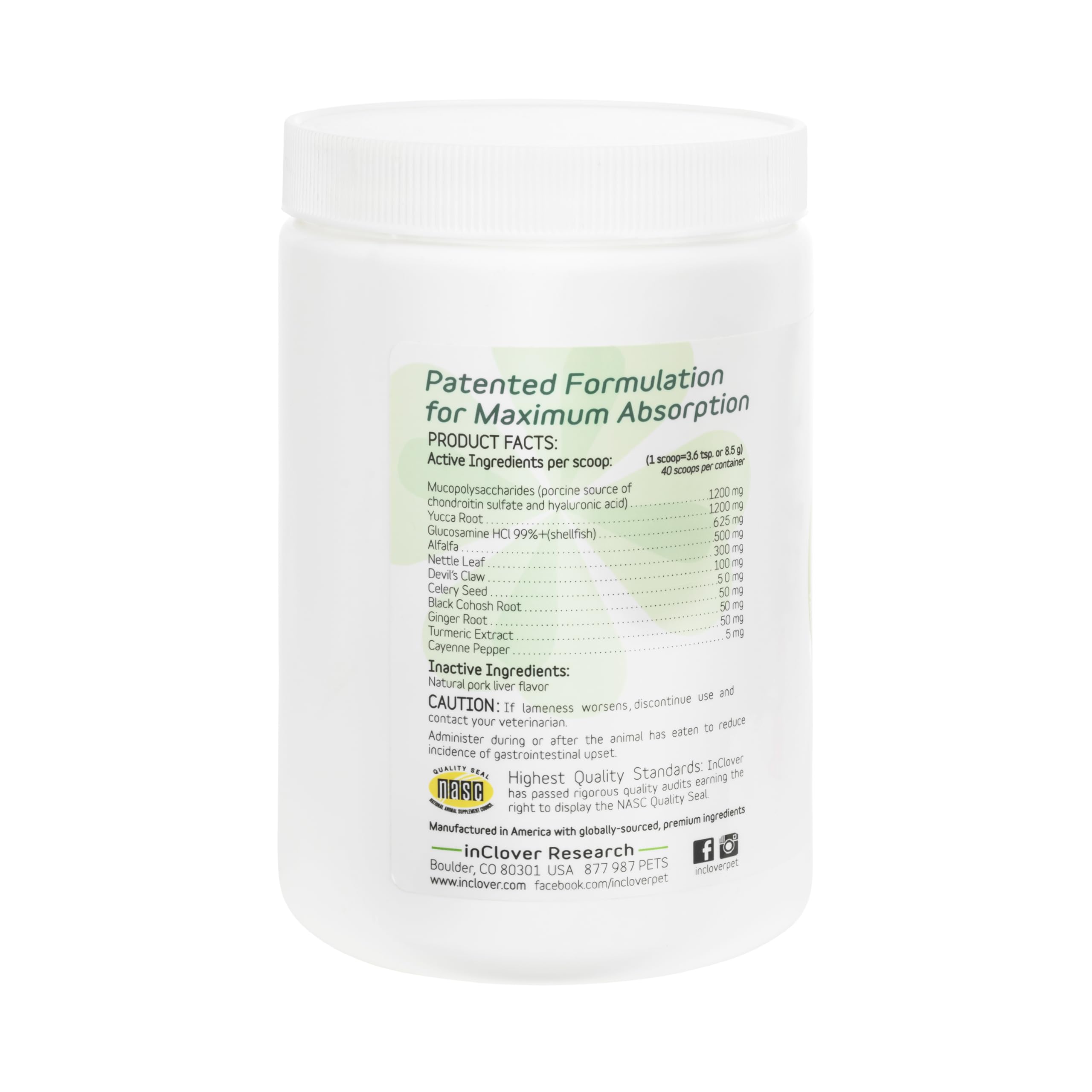Formulación bioquímica de Connectin, específica para perros.