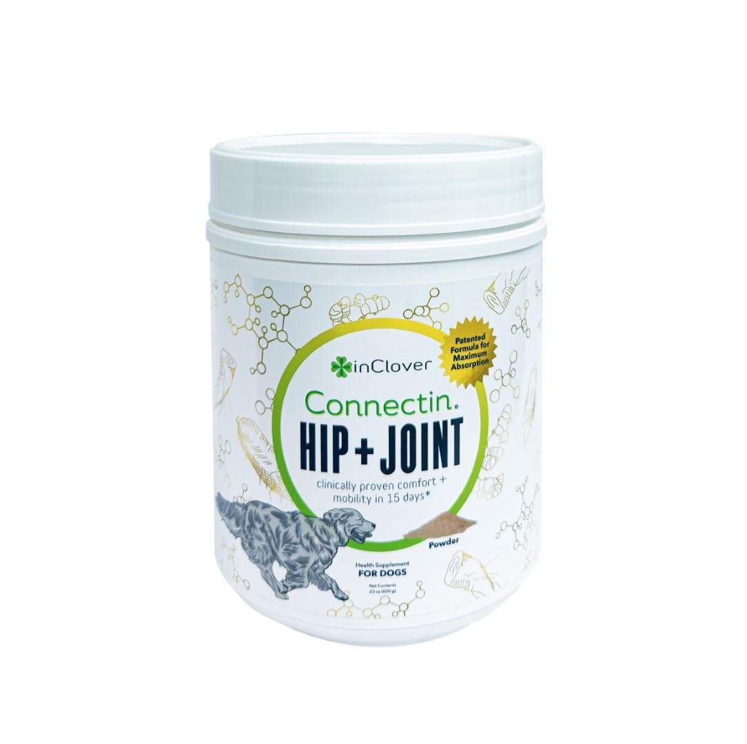 InClover Connectin, polvo con glucosamina y condroitina para apoyar articulaciones sanas.
