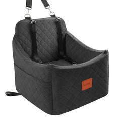 INDYBUD Asiento alzado para perro pequeño, mejor vista y menor ansiedad en viajar.