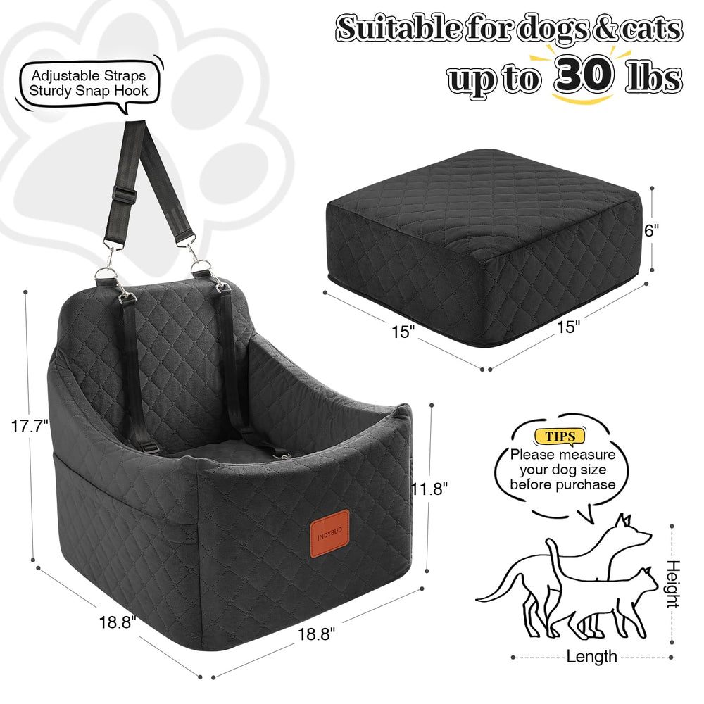 INDYBUD Funda desmontable y lavable facilita limpieza después de salidas.
