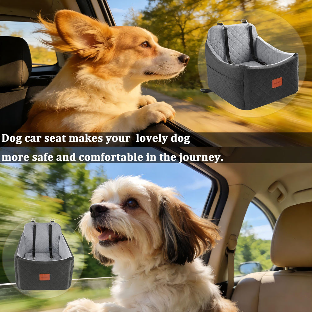 INDYBUD uso-multiples-cama-perro-casa-exterior, descanso cómodo fuera del coche.