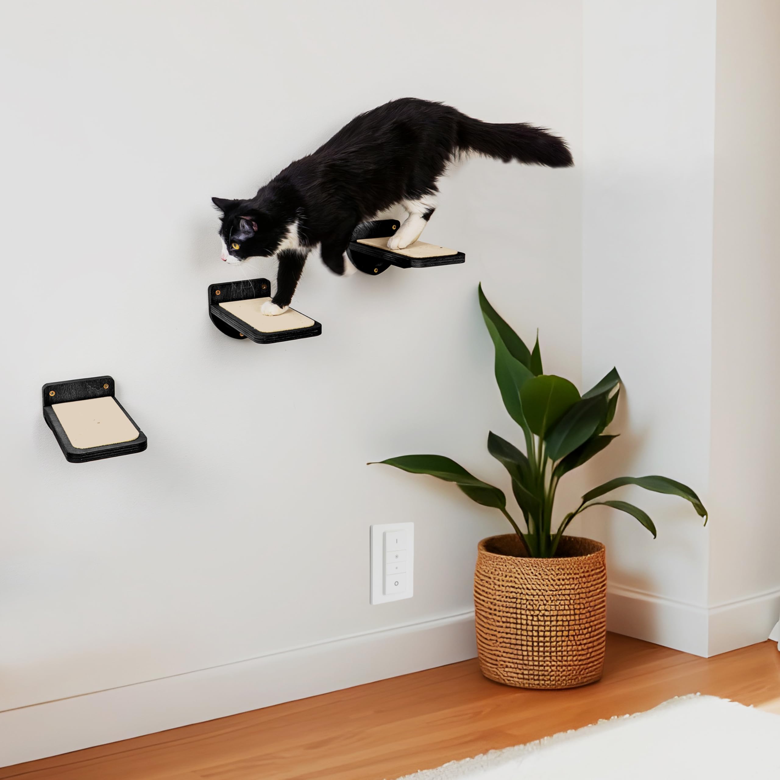 INICIO Ahorra espacio con solución de pared que combina estilo y funcionalidad.