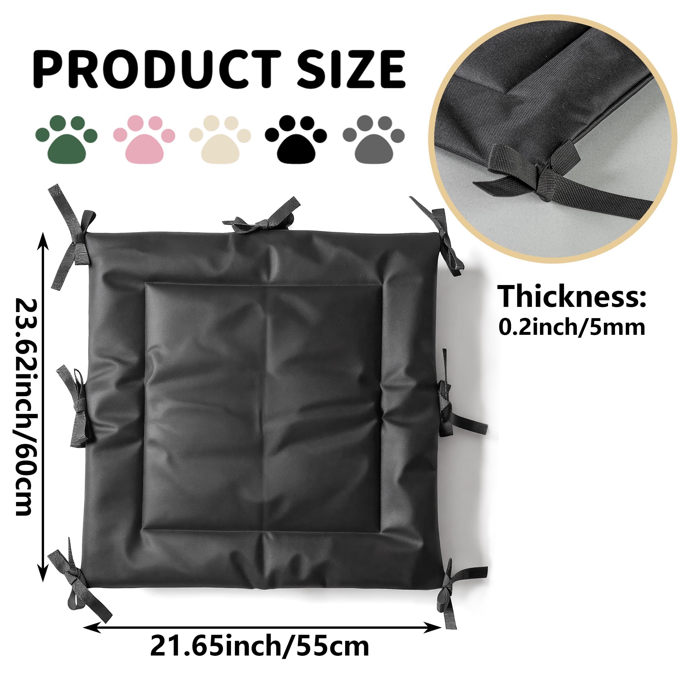 INKNOTE divisor sin cremalleras ni piezas metálicas, más seguro para cachorros