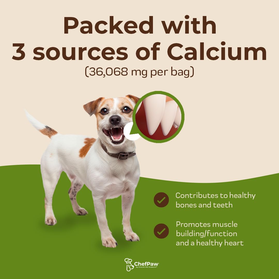 Innovet ChefPaw Nutrition Booster mezclado en comida para perros activos