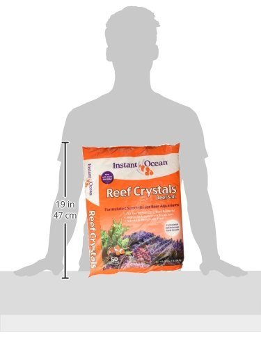 Instant Ocean Reef Crystals, desintoxicacion-metales para agua de grifo.