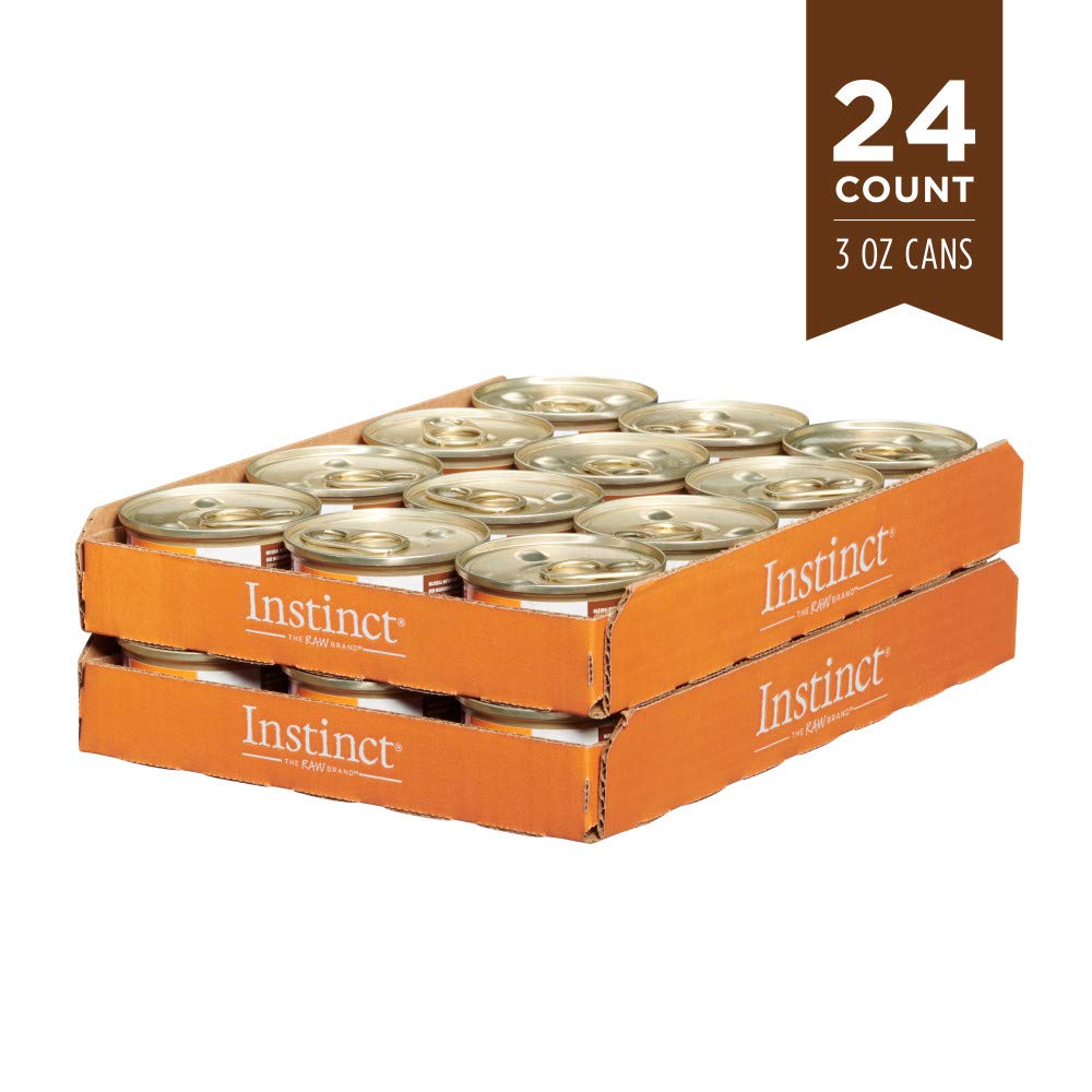 Instinct lata 3oz para paquetes de 24.