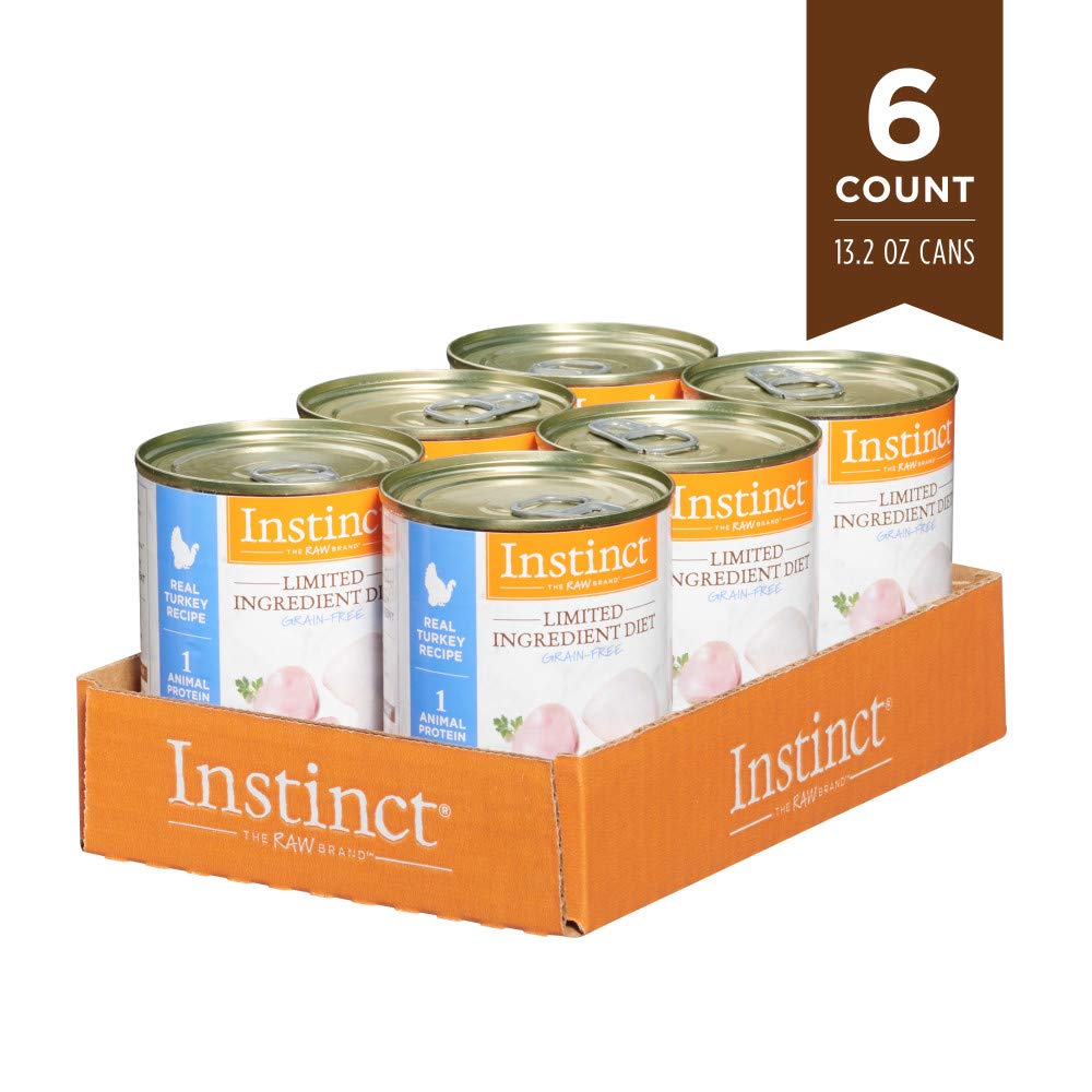 Instinct: fórmula sin lacteos, huevos ni soja.