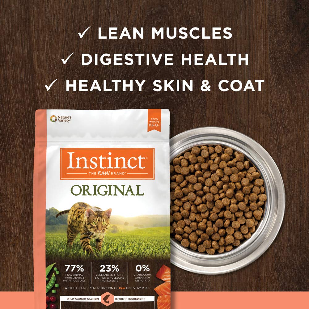 Instinct Original antioxidantes naturales para apoyar la inmunidad del gato.