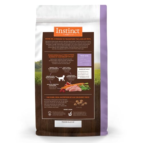 Instinct Gatito Original: crudo liofilizado recubierto intensifica sabor y nutrición